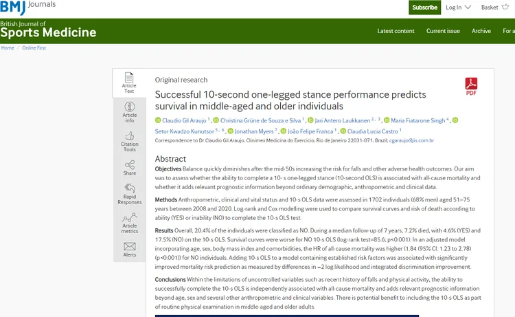 Chiropractic Whittier CA British Journal of Sports Medicine Study